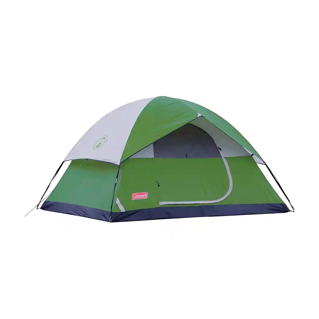 Carpa Coleman Sundome Tienda De Campaña 4 Personas Verde