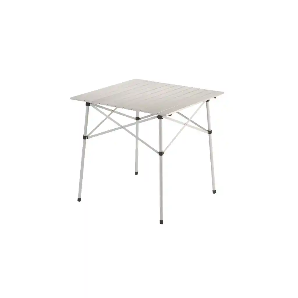 Mesa Plegable Camping Coleman Compacta Portatil Aluminio Blanco