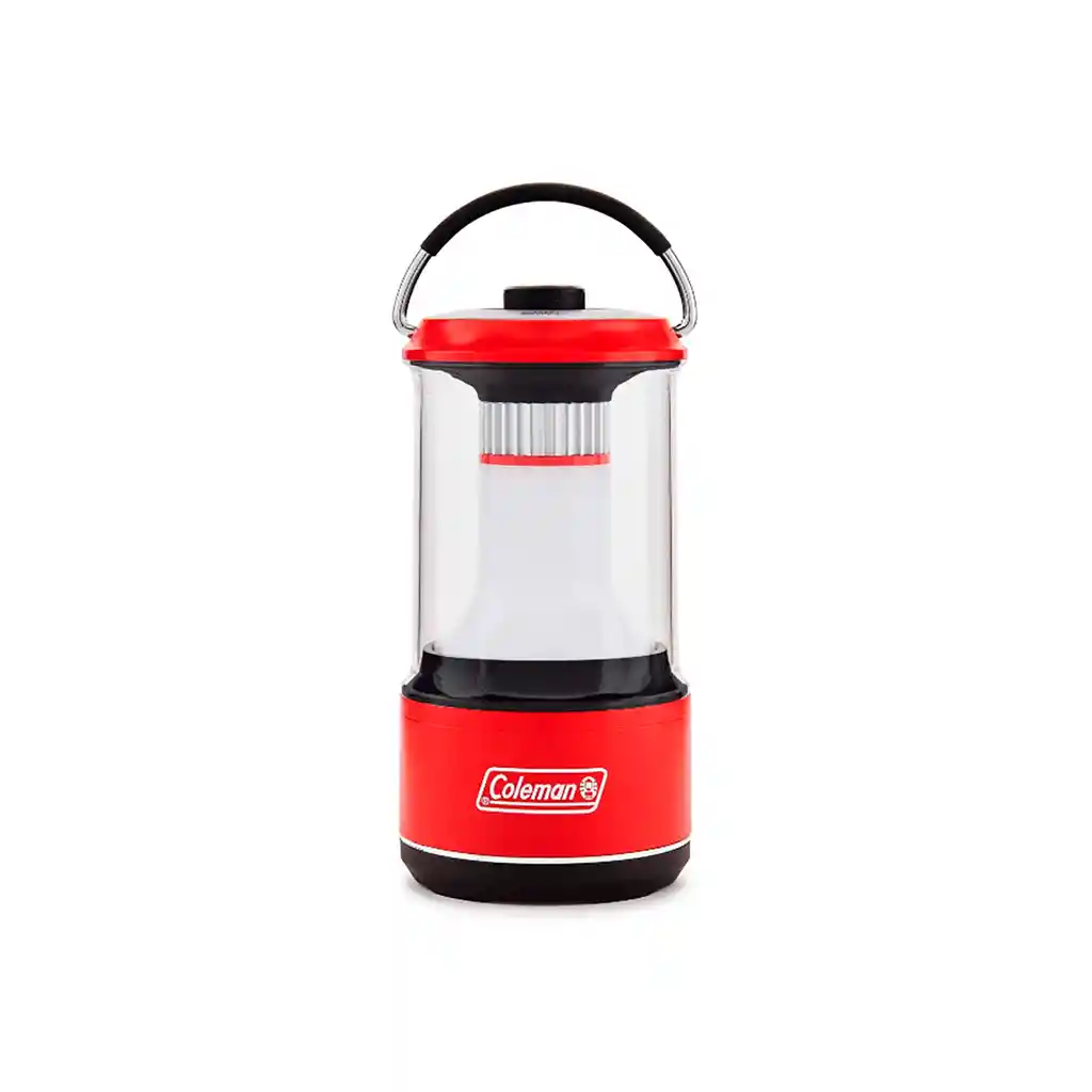 Lámpara Camping Linterna Coleman Led Portátil Batería Rojo