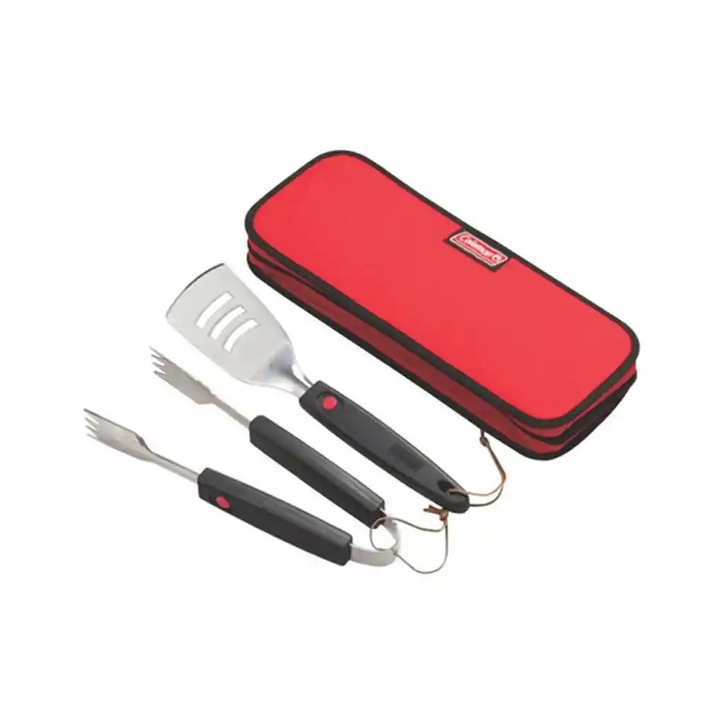 Set Kit Bbq Para Parrilla Coleman Road Trip Grill Negro