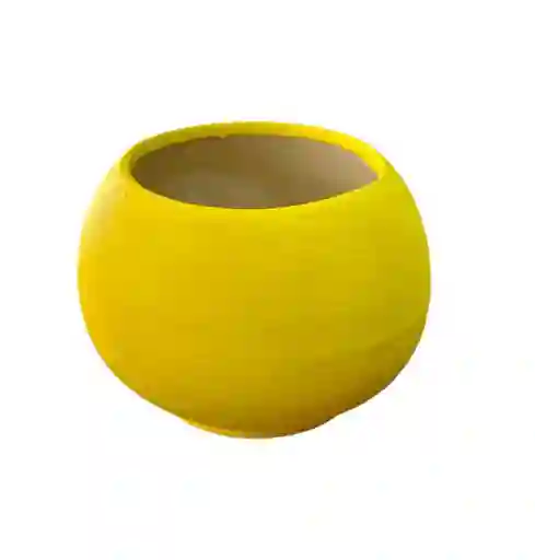 Matera Artesanal Color Amarillo Pequeña