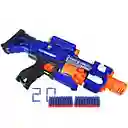 Pistola Lanza Dardos Automatica Blaze Storm + 20 Dardo 40cm