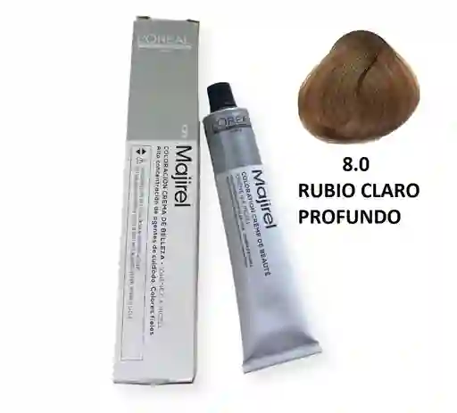 Loreal Majirel Tinte Rubio Claro Profundo 8-0