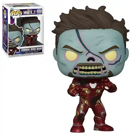 Funko Pop Zombie Iron Man [tony Stark] Marvel What If...? Figura De Vinilo 944