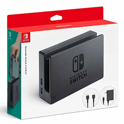 Dock De Carga Y Video Nintendo Switch Nx + Cable Hdmi (base De Tv Para Nintendo Switch)