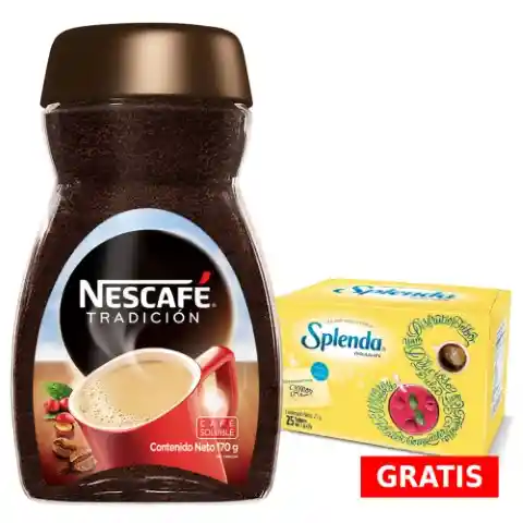 Nescafé Tradición y Splenda