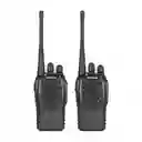 Kit De 2 Radios De Comunicación Walkie Talkie Con Manos Libres Baofeng Bf-888s