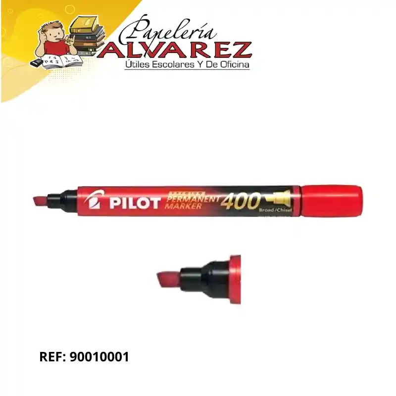 Marcador Permanente Pilot Sca-400 - Rojo