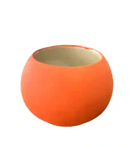 Matera Artesanal Naranja Pequeña