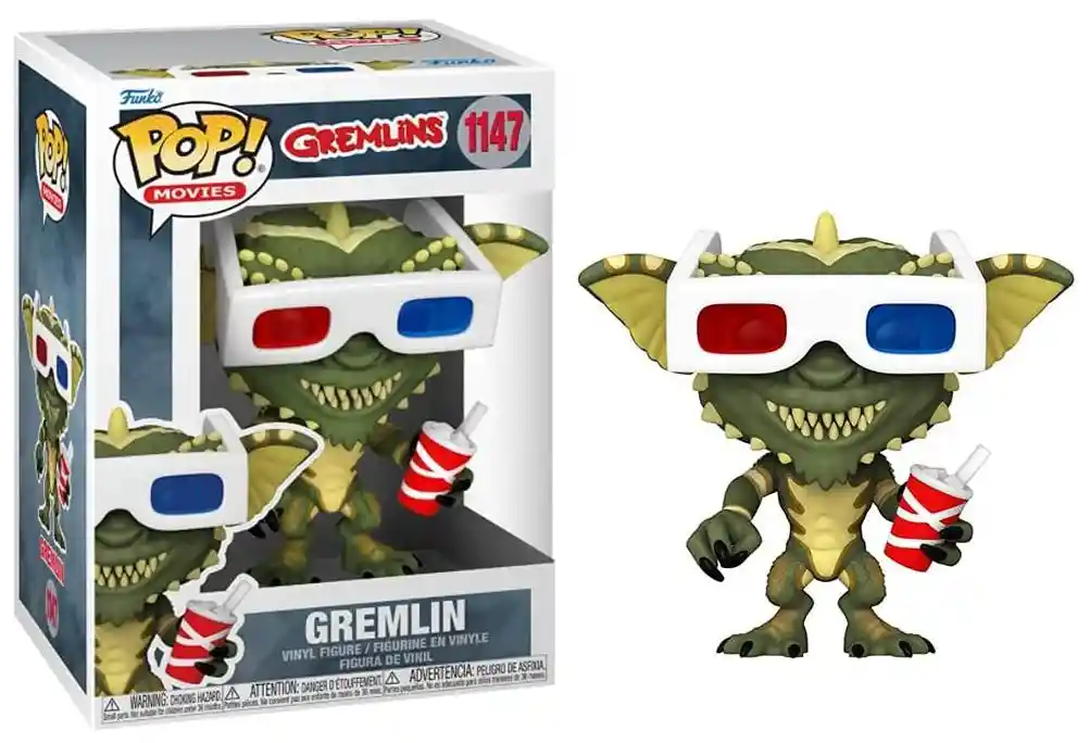 Funko Pop Gremlin Películas - Gremlin Con Gafas 3d