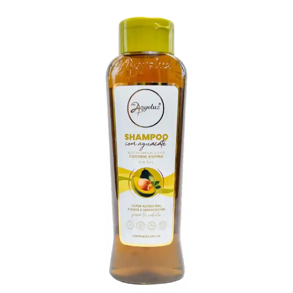 shampoo con aguacate y biotina ANYELUZ