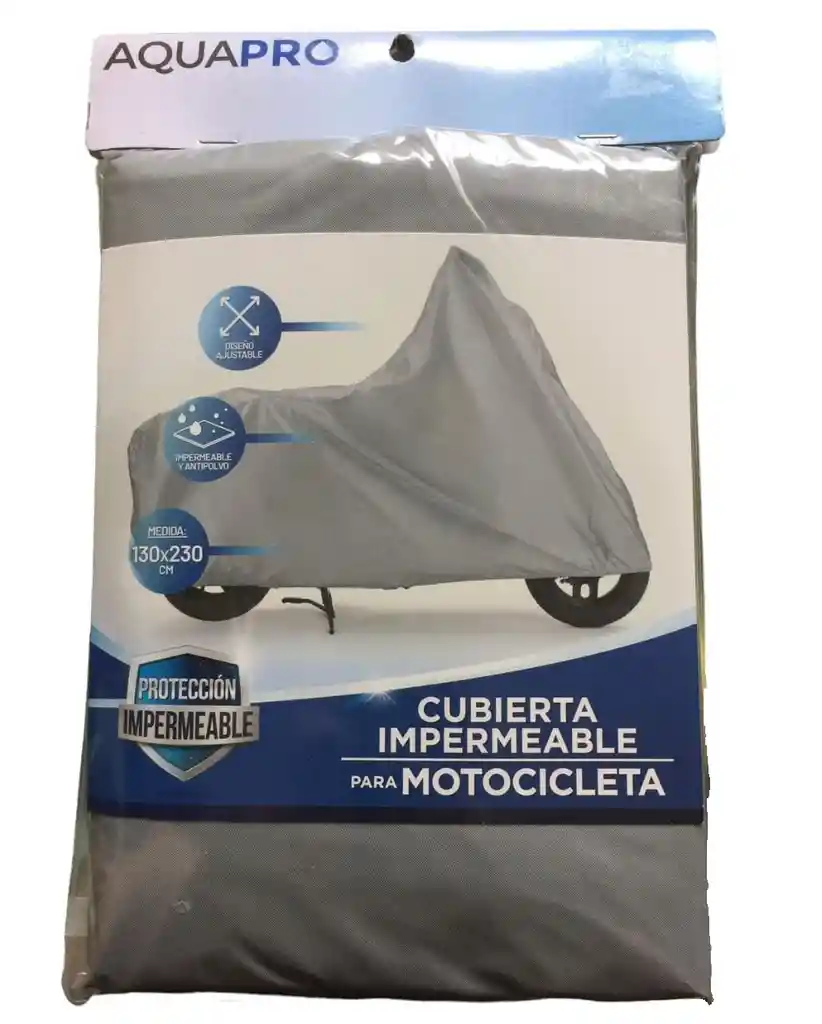 Cubierta Impermeable Para Motocicleta 130×230cm Aquapro