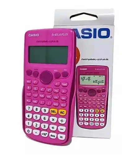 Calculadora Científica Casio Fx-82la Plus 252 Funciones