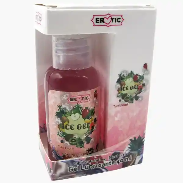 Lubricante Ice Gel Saborizado Tutti Frutti 30ml