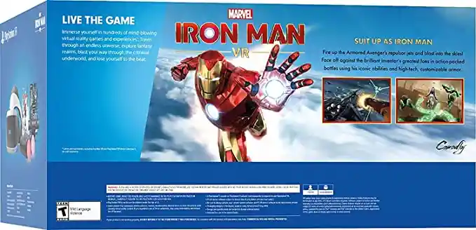 Playstation Vr Marvel Iron Man Vr Bundle /lentes Vr