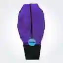 Tula Porta Casco Forro Colmena Reflectiva Impermeable Morado