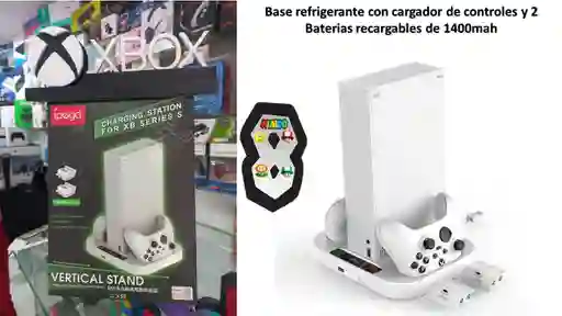 Base Refrigerante Y Cargar Controles Xbox Series