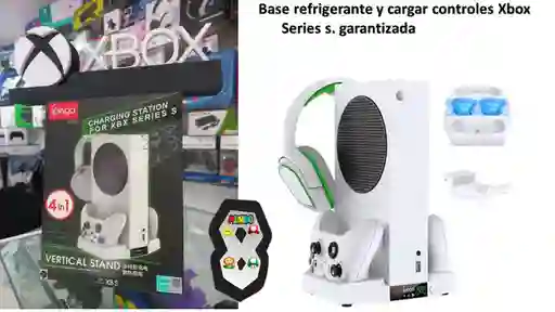 Base Refrigerante Y Cargar Controles Xbox Series S