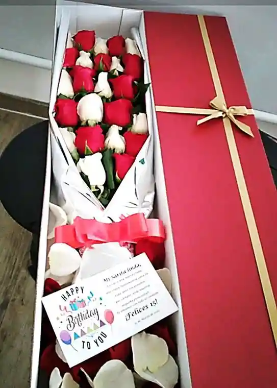 Caja X24 Rosas