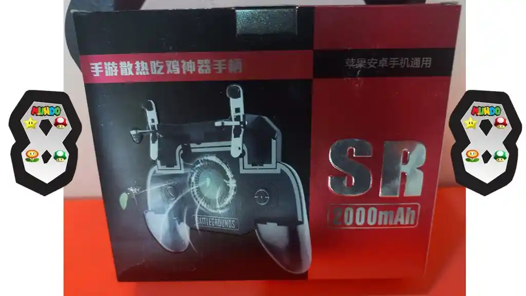 Base Gamer Para Telefono Celular Con Ventilador Recargable
