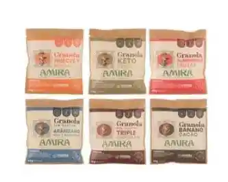 Granola Snack Sabores Surtidos 270 Gr (6 Paquetes De 45 Gr)