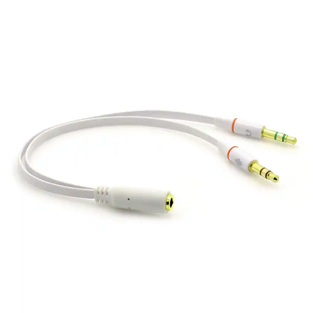 Adaptador De Audio Para Auricular Y Micrófono