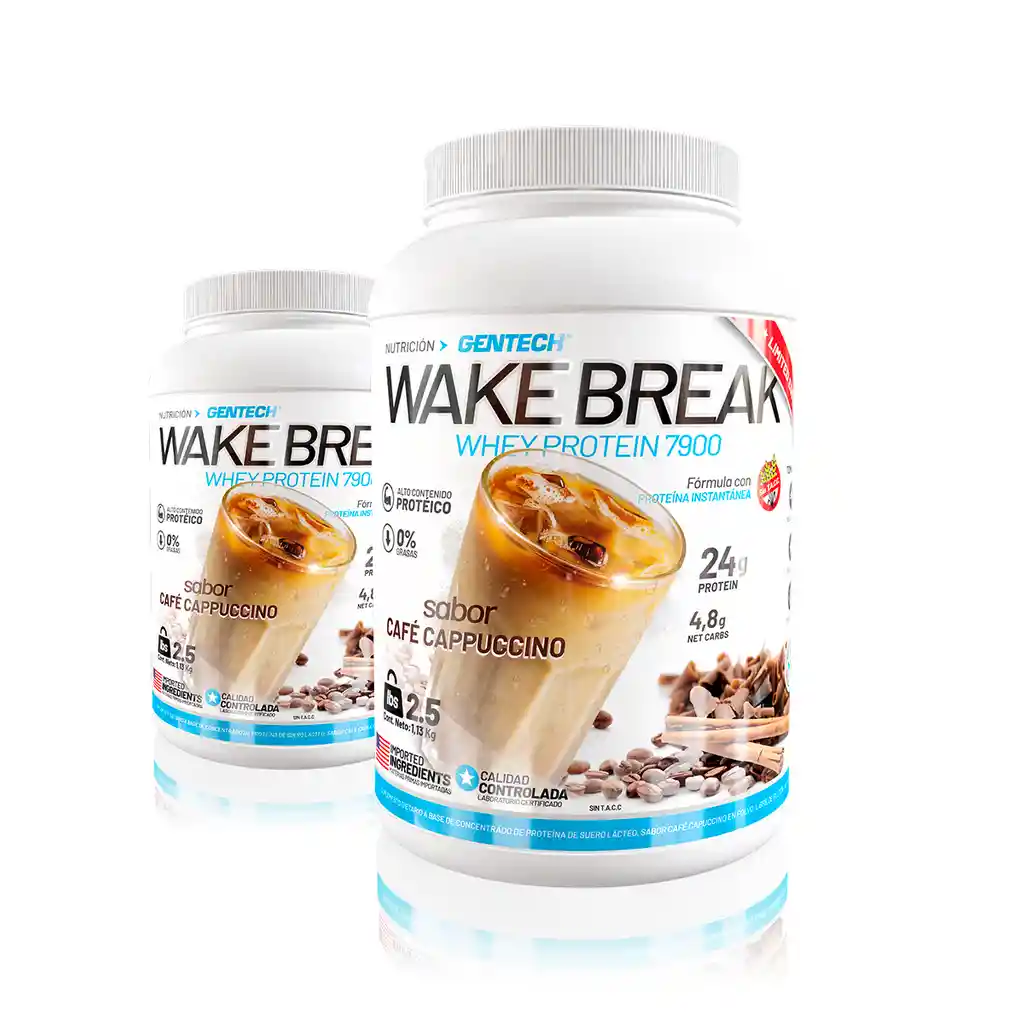 Proteina / Whey Protein 7900 / Wake Break - Cafe Cappuccino