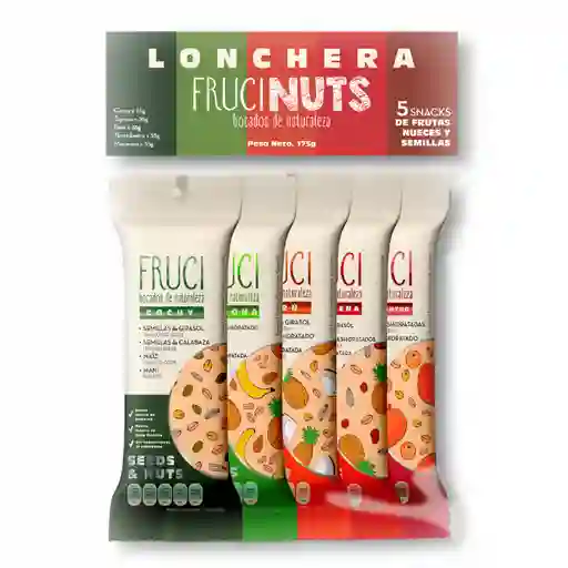 Frucinuts Lonchera X 5 Unidades Surtidas