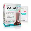 Proteina / Whey Protein / One Week - Chocolate / X 7 Sobres