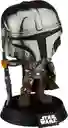 Funko Pop Star Wars Mandalorian Casco Cromado Original (345)