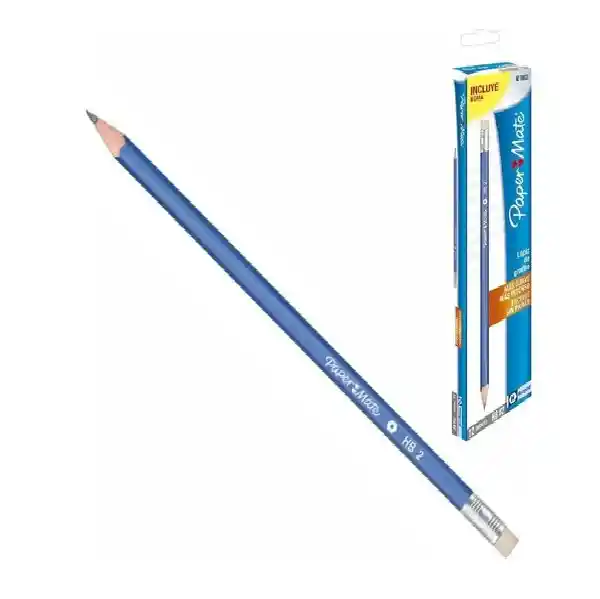 Lapiz Papermate Negro #2 Hb