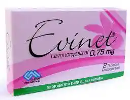 Evinet (pastilla Del Dia Despues) 2 Tabletas