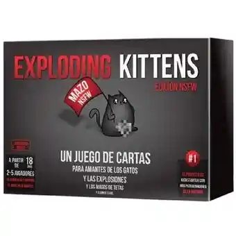 Juego De Mesa Exploding Kittens Nsfw