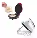 Mini Waflera En Combo Batidora Eléctrica 7 Velocidades