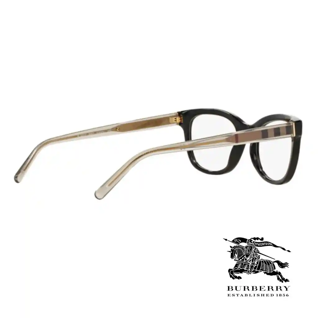 Gafas Opticas Burberry B 2213 3010 Talla 51 20 140 Marco Negro