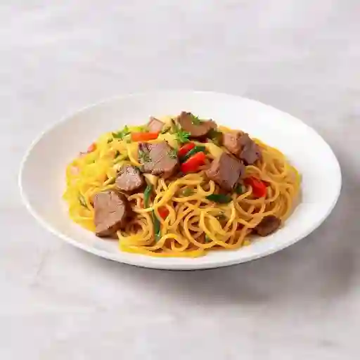 Chowmein Con Carne De Res