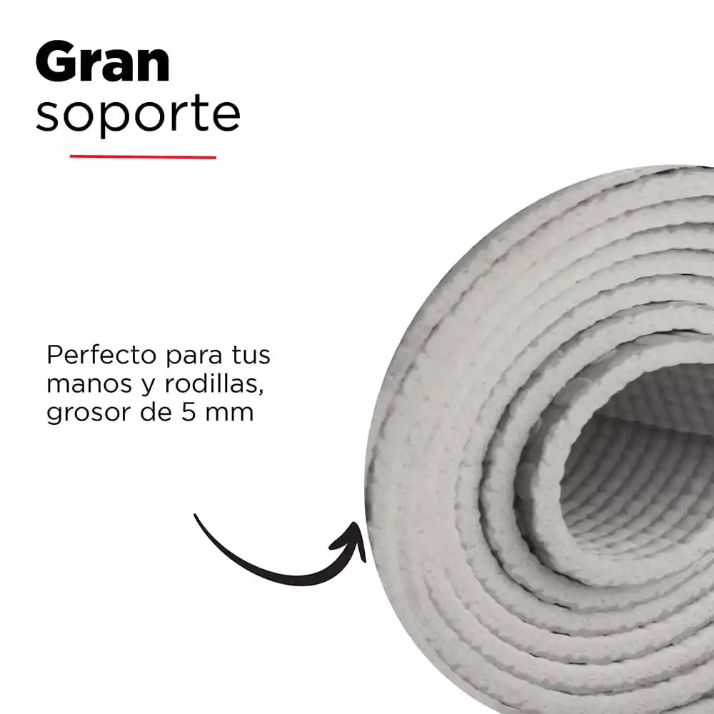 Miniso Tapete de Yoga de Doble Cara Gris