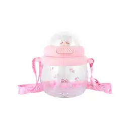Botella de Con Correa Serie Mikko Mousse 800 mL Miniso