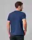 Camiseta Hombre Azul XL 100G100_AZU193928 Rifle