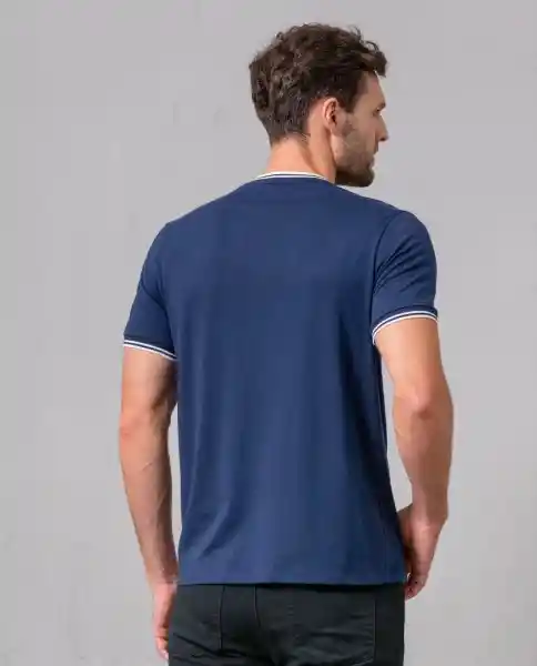 Camiseta Hombre Azul XL 100G100_AZU193928 Rifle