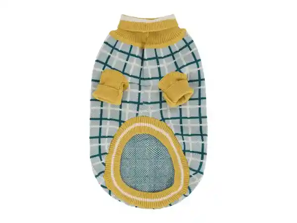Chaleco Mascota Cuadros L Casaideas