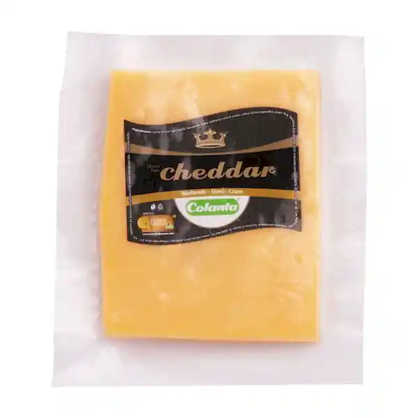 Colanta Queso Cheddar Cuña