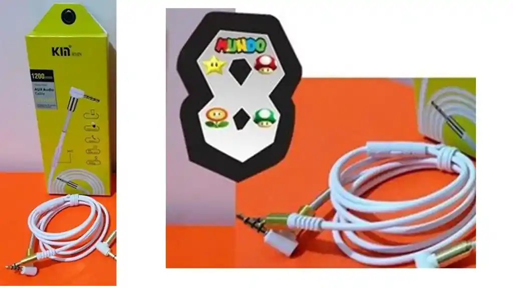 Cable Auxiliar Plug Con Microfono
