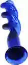 Dildo De Vidrio Espiral Azul