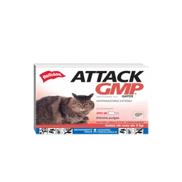Attack Antipulgas Para Gato Mas De 5 Kg
