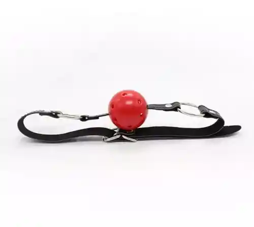 Bola Mordaza Sadomasoquismo Ball Gag Sumision Rojo