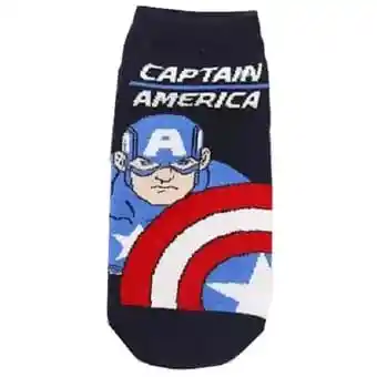 Medias Personajes Low Top Capitan America