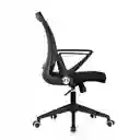 Silla Giratoria Ergonómica Kristen Negra