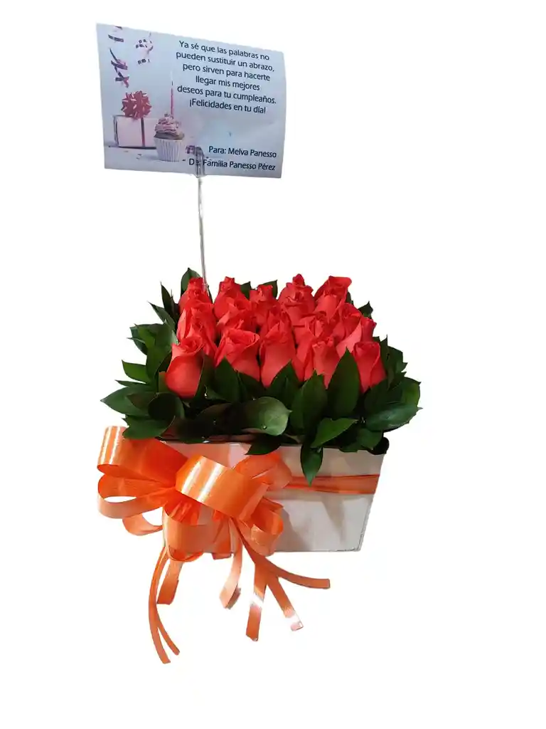 Cajas De Rosas Color Salmon