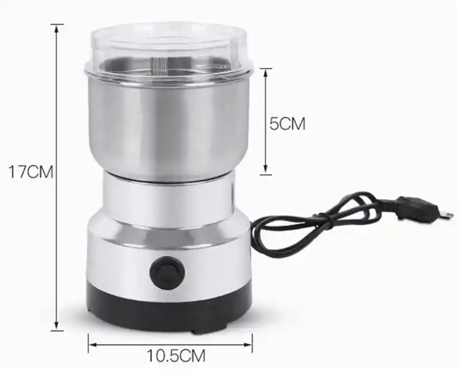 Molinillo De Grano Eléctrico Multifuncional Moledor De 4 Lám
